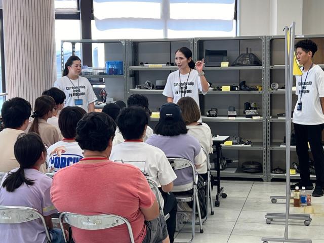 未来の整備士を応援！ネクステージが専門学校のオープンキャンパスに車両提供