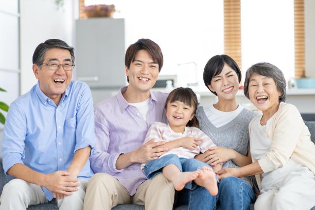 3世代の家族