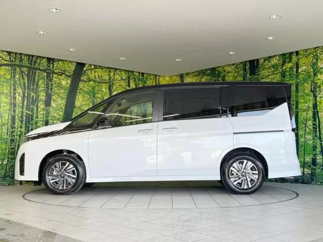 セレナのサイドビュー