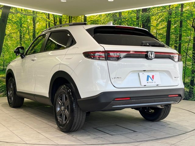 ヴェゼルの後ろ姿