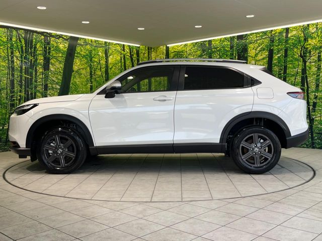 ヴェゼルのサイドビュー