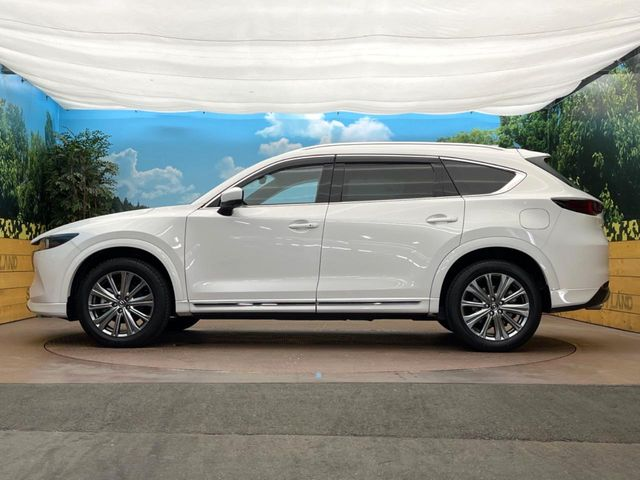 CX-8のサイドビュー