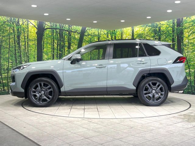 RAV4のサイドビュー