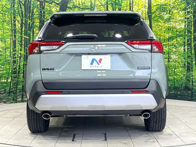 RAV4の後ろ姿