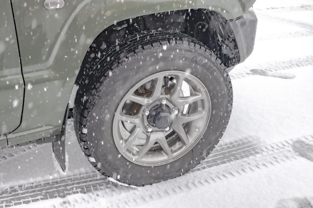 車高の高い車の足回り