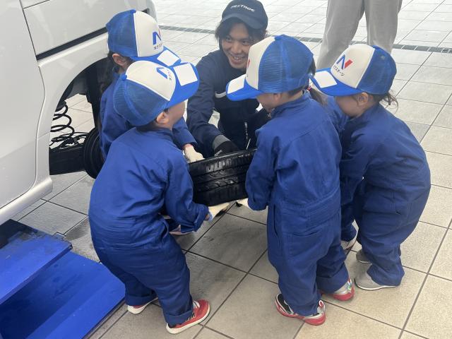 未来の整備士が誕生！？ネクステージ大垣店で『こどもお仕事体験！キッズメカニック』を開催しました！