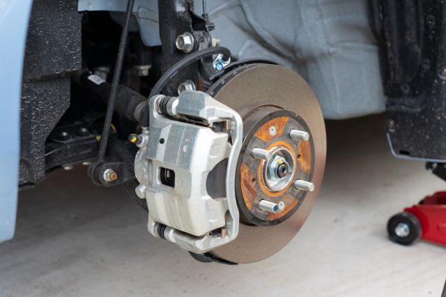 車のディスクブレーキ