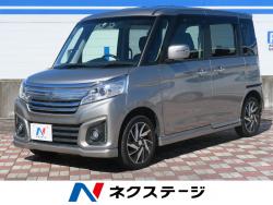スペーシアカスタム XSターボ デュアルカメラブレーキサポート装着車の中古車画像