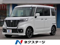 スペーシアカスタム ハイブリッドXSターボ 衝突被害軽減ブレーキ非装着車の中古車画像