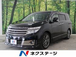 エルグランド ライダー ハイパフォーマンススペック 黒本革シートの中古車画像