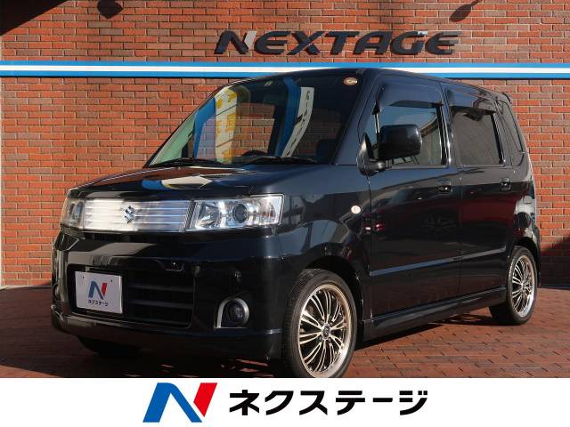 ワゴンRスティングレー黒MH22S車検R7.6.29地デジナビ、ETC付