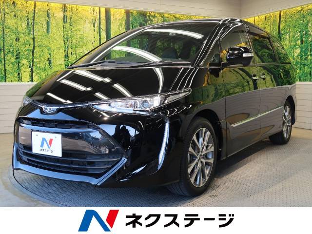 トヨタ エスティマ 純正９インチナビ フリップダウンモニター FF 269.9 