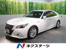 クラウンハイブリッド アスリートS 禁煙車 衝突軽減 レーダークルーズコントロール クリアランスソナー メーカーHDDナビ パワーシート HIDヘッド 純正17AW オートライト フォグランプ オートエアコン スマートキー ETC クラウンハイブリッド アスリートS 禁煙車 衝突軽減 レーダークルーズコントロール クリアランスソナー メーカーHDDナビ パワーシート HIDヘッド 純正17AW オートライト フォグランプ オートエアコン スマートキー ETCの中古車画像