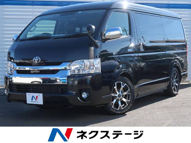 平成19年ハイエースワゴンワイド 社外ハーフスポイラー