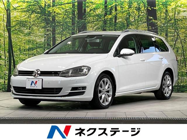 フォルクスワーゲン ゴルフヴァリアント TSIハイラインブルー