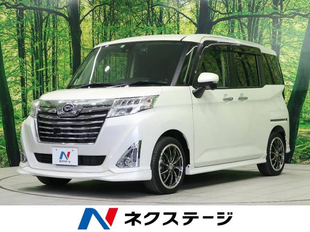 テヤン ドール カスタム ① ダイハツ トール カスタムG ターボ SAⅡ 1万Km (和歌山県)[923]の
