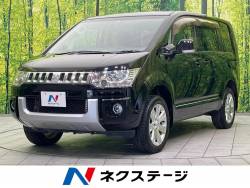 デリカＤ：５ Ｇ　パワーパッケージ ４ＷＤ　禁煙車　ＳＤナビ　両側電動スライドドア　フルセグ　ＥＴＣ　Ｂｌｕｅｔｏｏｔｈ接続　クルーズコントロール　パドルシフト　シートリフター　ＨＩＤヘッド　オートライト　プライバシーガラスの中古車画像