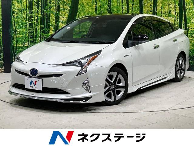 トヨタ　プリウス50特別仕様車Sセーフティープラス　中古車 トヨタ プリウス Sセーフティプラス ツートーン 5.5万Km (茨城県)[540