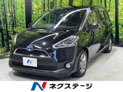 シエンタ ハイブリッドＧ　クエロ トヨタセーフティセンス　両側電動スライドドア　純正ナビ　バックカメラ　　ＥＴＣ　Ｂｌｕｅｔｏｏｔｈ　フルセグ　　ドライブレコーダー　ハーフレザーシート　ＬＥＤヘッドライト　７人乗り　革巻きステアリングの中古車画像