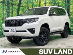ランドクルーザープラド ＴＸ　Ｌパッケージ　マットブラックエディション サンルーフ　メーカーナビ　全周囲カメラ　７人乗り　ベージュ革シート　リフトアップ　セーフティセンス　レーダークルーズ　シートヒーター　パワーシート　純正１８ＡＷの中古車画像