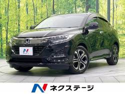 ヴェゼル ハイブリッドＺ・ホンダセンシング 禁煙車　純正８型ナビ　バックカメラ　ＥＴＣ　ドライブレコーダー　スマートキー　ＬＥＤヘッドライト　ハーフレザーシート　ＢＬＵＥＴＯＯＴＨ　パドルシフト　アイドリングストップの中古車画像