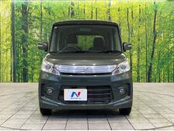 スペーシアカスタム ＧＳスマートフォン連携ナビゲーション装着車の中古車画像