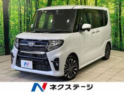 タント カスタムＲＳ 禁煙車　８型ナビ　全周囲カメラ　両側電動スライドドア　レーダークルーズ　スマートアシスト　ＬＥＤヘッドライト　純正１５インチアルミホイール　ドライブレコーダー　ＥＴＣ　クリアランスソナーの中古車画像