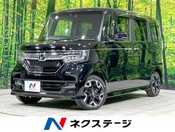 Ｎ－ＢＯＸカスタム Ｇ・Ｌターボホンダセンシング 両側電動スライドドア　ホンダセンシング　禁煙車　純正ナビ　アダプティブクルーズ　バックカメラ　ＥＴＣ　フルセグ　スマートキー　シートヒーター　ハーフレザーシート　ＬＥＤヘッド　誤発進抑制　レーンキープの中古車画像