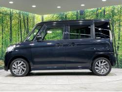 スペーシアカスタム ＴＳスマートフォン連携ナビゲーション装着車の中古車画像